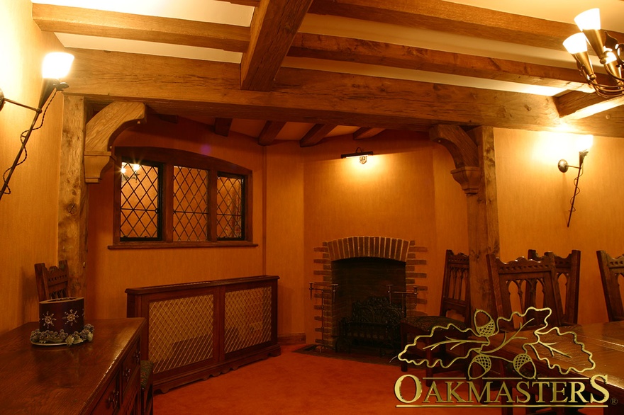 Ceiling beams and beam layouts Oakmasters